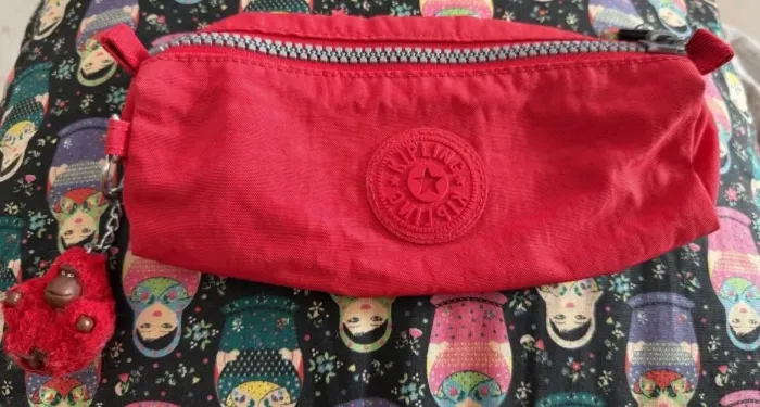 Estojo Kipling Vermelho