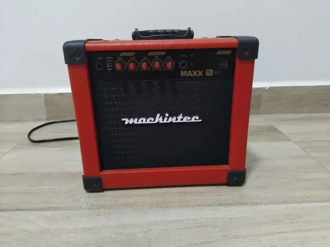Amplificador Combo Mackintec Maxx 15W Guitarra Vermelho Transistor