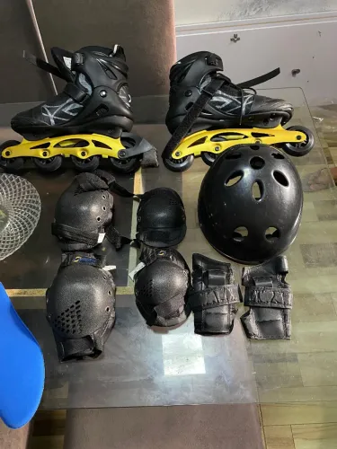 Kit de patins Oxer adulto(40) com proteções