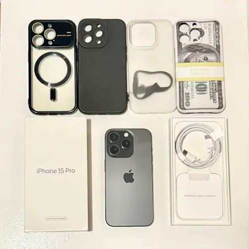 Vendo iPhone 15Pro 256gb titânio 
