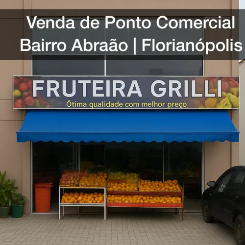 Ponto comercial para venda no Abraão, Florianópolis, infraestrutura completa