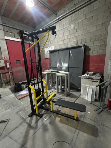 Puxada alta e baixa Remada Pulley Costas 80kg