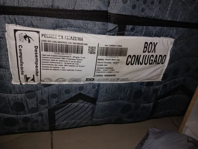 Vende-se cama box conjugada ortopedica