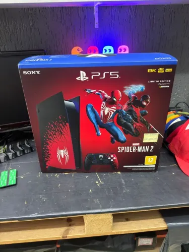 Caixa Completa PS5 SpiderMan - Loja Fisica - Sem Nenhum Amassado os Rasgadinho