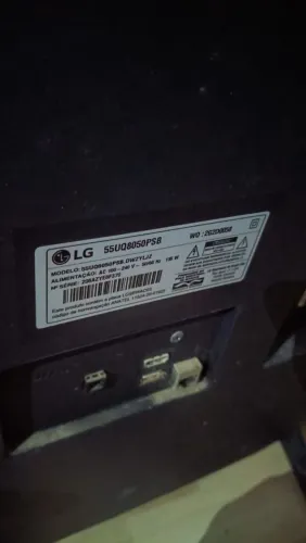 Vendo tv LG 55 polegadas para retirada de peças
