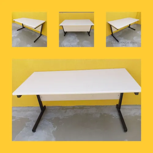 Mesa escritório bege-1.50x75cm