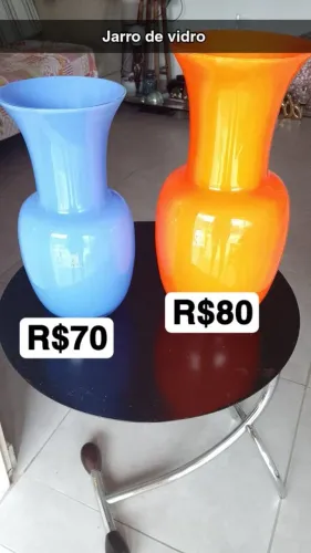 Vasos decorativos.