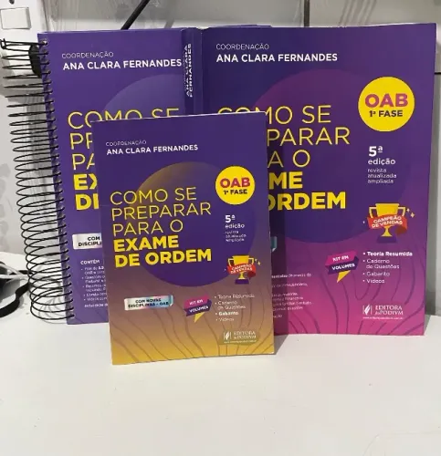 Kit livros para OAB