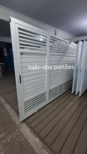 PORTÃO DE CORRER 3,25 X 2,10 NOVO!
