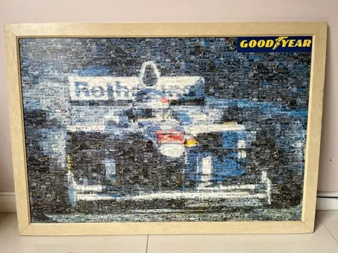 Quadro antigo Goodyear F1