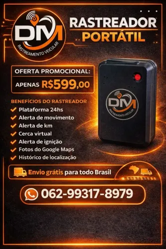 RASTREADOR PORTATIL 4G A PRONTA ENTREGA