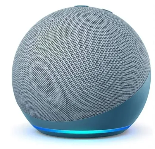 Alexa Echo Dot 4ª geração (mostra o horário)