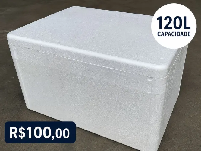 Isopor 120L para venda