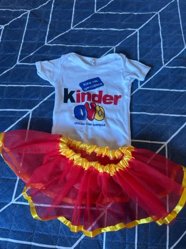 Roupa bebê mesversario 