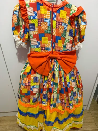 Vestido de quadrilha 