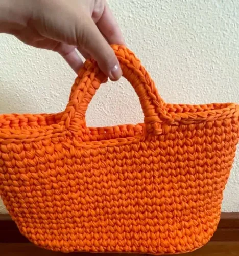 Bolsa crochê