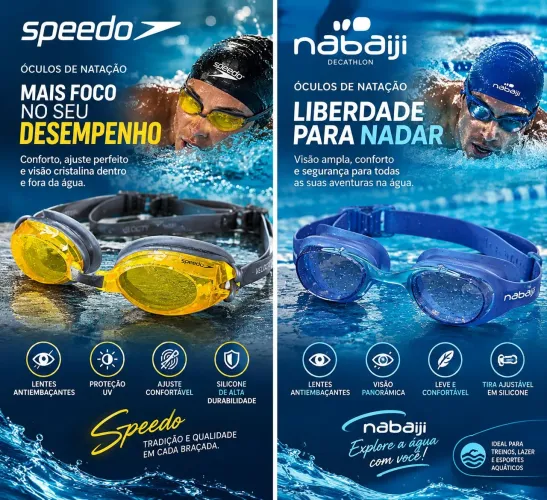 óculos de natação Speedo Velocity