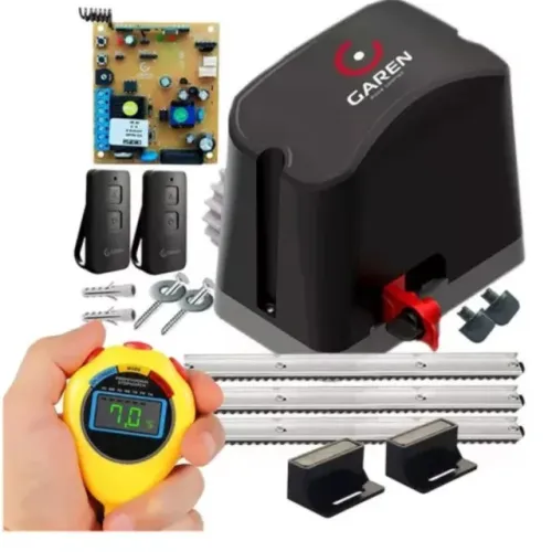 Mais Vendido! KIT Motor Garen para Portão de Correr 400kg | Oferta
