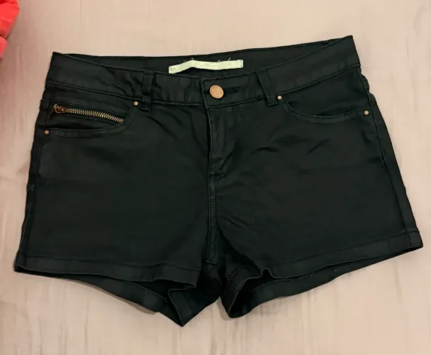 Short Jeans Preto