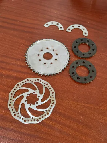 coroa de motorizada+disco 