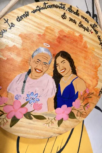 Plaquinhas decorativas personalizadas feitas à mão