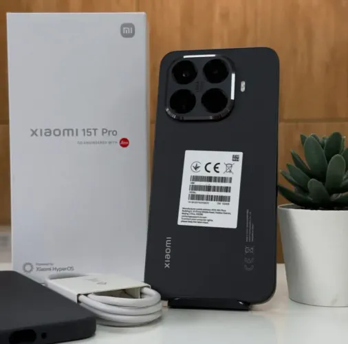 Xiaomi 15T Pro (512/12) + NFC + 5G O Brabooo Novo na caixa Com Garantia (Preto)