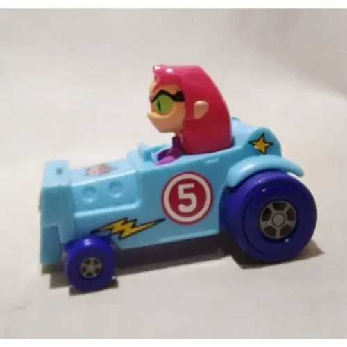 Boneco do McDonalds 2017 Jovens Titãs Estelar de carro de fricção (Usado)