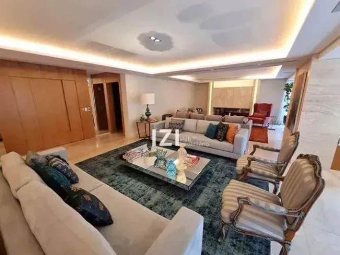 Apartamento com 4 suítes para alugar, 370 m² por R$ 85.000/mês - Campo Belo - São Paulo/SP