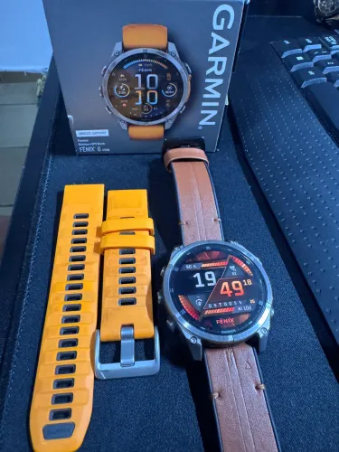 Relógio Garmin Fenix 8 47mm AMOLED