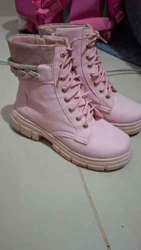 Bota  Coturno infantil  usada 2 vezes n:30<br>Numero 30