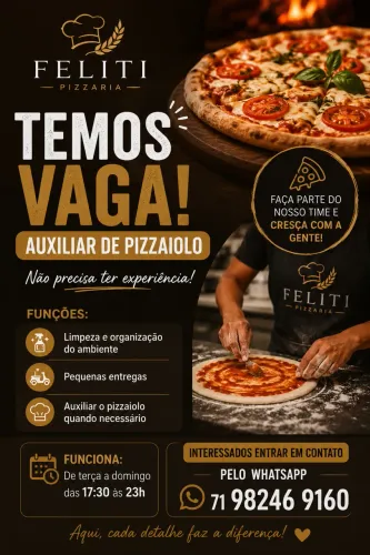 Oportunidade de emprego