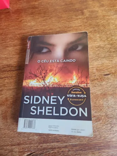 Livro Sidney Sheldon - 2 histórias em um só pocket book
