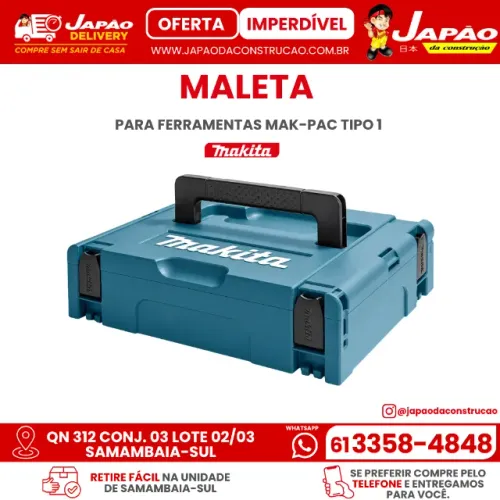 Maleta Para Ferramentas Mak-Pac Tipo 1 Makita