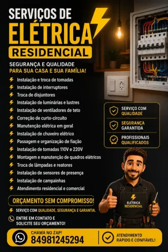 Eletricista residencial 