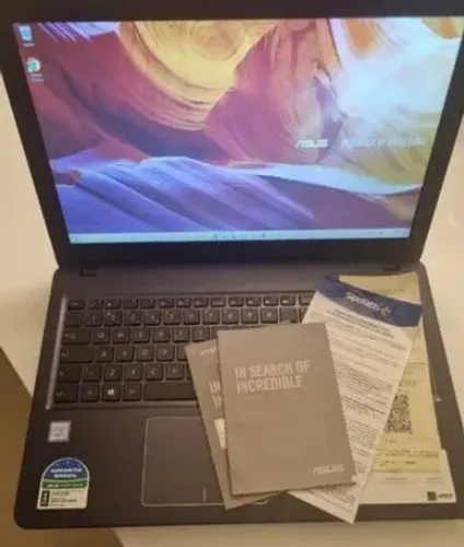 Notebook Asus Core i5 8gb Ssd 256gb Bateria Ok Nota Fiscal Garantia