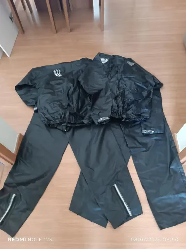 2 pares de roupa de motoboy para chuva 