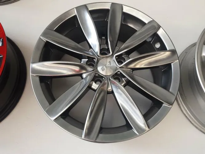 Roda aro 16 Polo Hiper Prata 5X100 Volkswagen jogo
