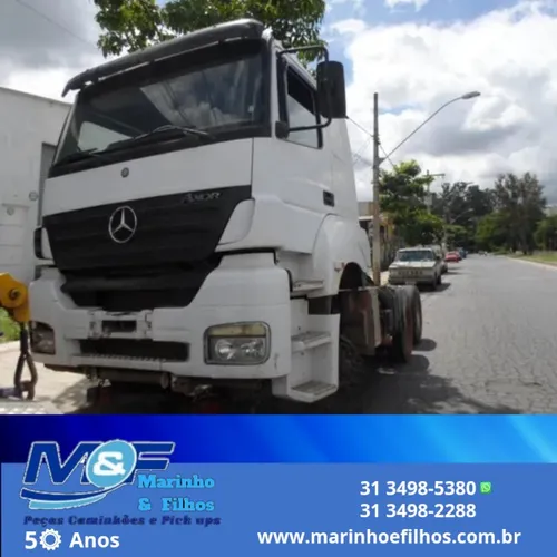 Sucata Mercedes Axor 2008 (Venda de Peças)