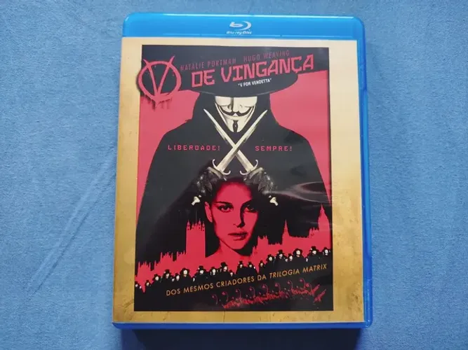 Blu-ray V de Vingança 
