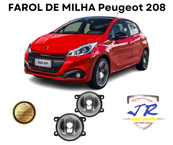 Par Farol De Milha Auxiliar 208 2018
