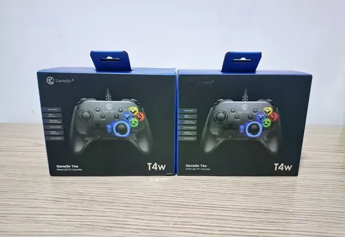 Promoção Controle Gamesir T4W Led PARA PC a Cabo Novo( ACEITO CREDISHOP)