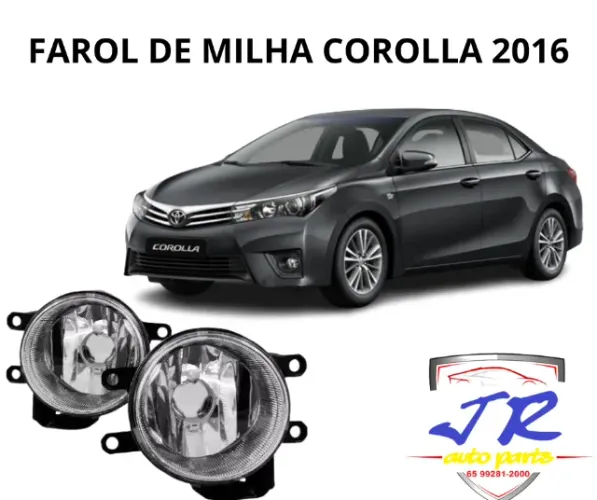 Par farol de milha corolla 2016