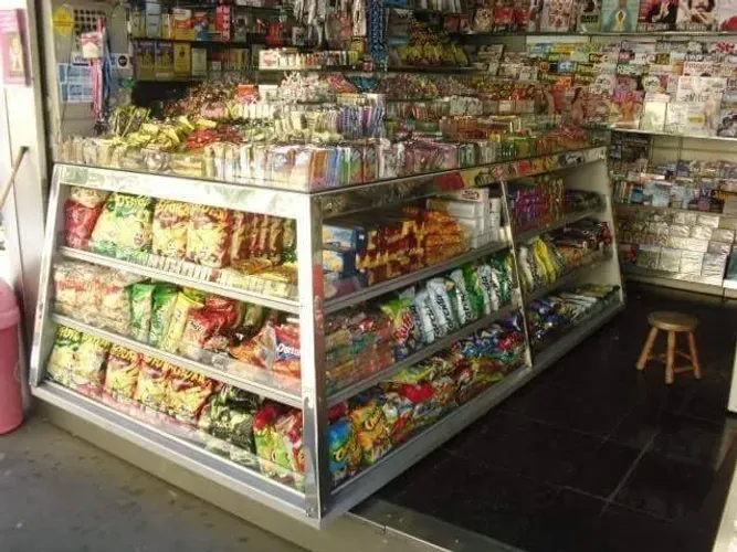 Balcão expositor em estrutura metálica - Minas banca- Fab- 31.9431.2245