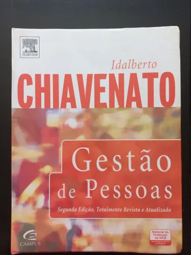 Livro Gestão de Pessoas Idalberto CHIAVENATO concurso Psicologia Administração RH DP