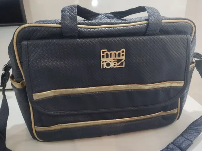 Bolsa Maternidade Azul Marinho Emma Fiorezi