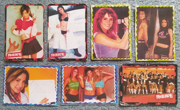 Lote De 7 Cards Rebelde