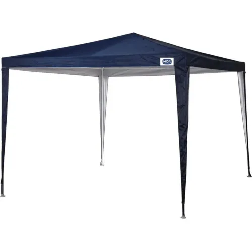Gazebo Poliester Oxford Azul com Silvercoating 3m x 3m