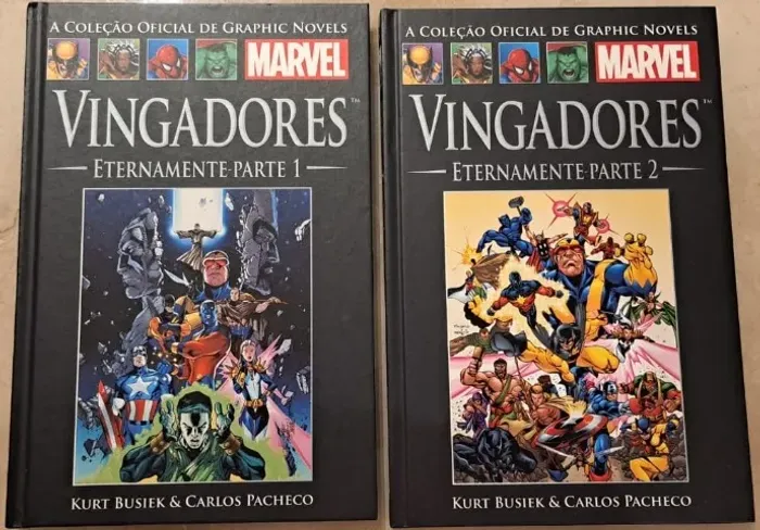 Vingadores Eternamente 1 e 2 Salvat/Marvel - Novos