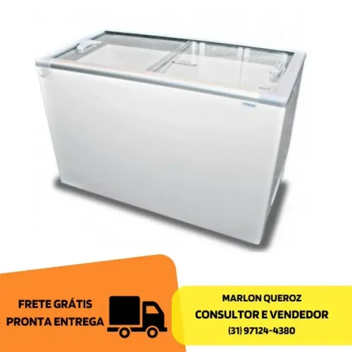 Freezer Porta de Vidro 411L Fricon