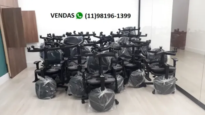 Cadeira Escritório, Callcenter, Telemarketing, Regulavel, Giratoria nr17- Promoção